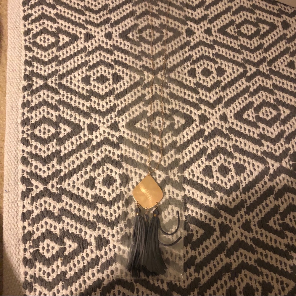 NWT Long tassel necklace